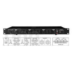 Universal stereo mixer amplifier Monacor SA-440/SW