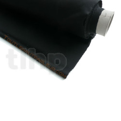 Black acoustic fabric, 19.69 inch width, sold by meter