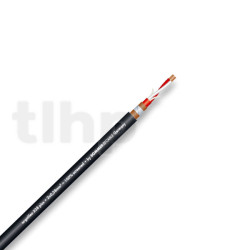Sommercable SC-GALILEO 238 PLUS microphone cable, by meter, PVC Ø7.0 mm, black, 2 x 0.38mm²