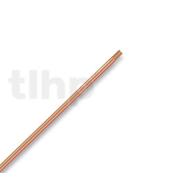 Sommercable SC-TWINCORD speaker cable, by meter, OFC, 2x0.75mm², PVC, 4.5x2.3mm, transparent