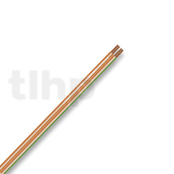 Sommercable SC-TWINCORD speaker cable, 100 meters spool, OFC, 2x2.5mm², PVC, 7.5x3.5mm, transparent