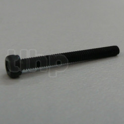 M2 screw, 20 mm lenght, CHC head, raw steel