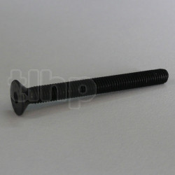 M5 screw, 60 mm lenght, countersunk head, raw steel