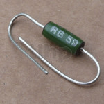 SETA vitreous wire wound resistor 18 ohm 5%, 4w, série RWS411/RB59/RW69, 12 x 5.5 mm