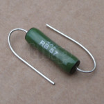 SETA vitreous wire wound resistor 12 ohm 5%, 7w, série RWS624/RB57/RW67, 25 x 7.5 mm
