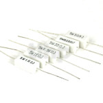 TLHP ceramic resistor, 1.5ohm 5% 5W, 23x9.5x9mm