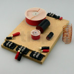 3-way crossover kit, frequency cut at 800 et 8000 Hz, 6 dB, 8 ohm