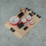 3-way crossover kit, frequency cut at 600 et 3600 Hz, 12 dB, 8 ohm