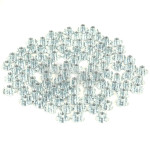 Set of 100 M5 teenut, 8 mm lenght