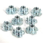 Set of 8 M5 teenut, 8 mm lenght