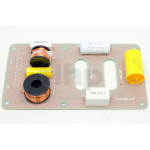 Passive crossover for Kartesian COX120_VHP, PCB board, silver capacitor, external dimensions 143 x 83 mm