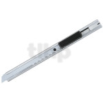 Cutter blade 9 mm stainless steel, Tajima LC 301, with automatic locking, supplied with 3 blades