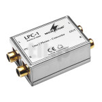 Stereo line/phono adapter, Monacor LPC-1