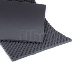 Pair of damping foam, high quality, dimensions 100 x 50 cm each, 20 mm thick