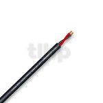 Sommercable MERIDIAN SP225 speaker cable, by meter, OFC, 2x2.5mm², PVC Ø7.8mm, black