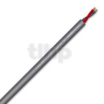Sommercable MERIDIAN SP240 speaker cable, by meter, OFC, 2x4mm², PVC Ø9.5mm, grey