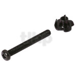 Set of 8 screws M4 x 40 mm (recessed head) with M4 nuts