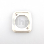 White gasket, D-shape, for dust an water resistant of chassis NC3MD… NC3FD...