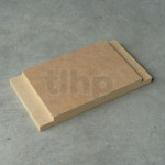 Wood board for crossover, MDF 19 mm, dimensions 190x100 mm