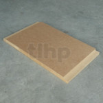 Wood board for crossover, MDF 19 mm, dimensions 267x182 mm