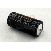 Polarized axial capacitor 63V 1µF