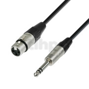 Adam Hall Cables Série 4 Star - Câble Micro REAN XLR femelle vers Jack 6,35 mm stéréo 5,0 m