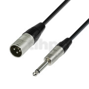 Adam Hall Cables Série 4 Star - Câble Micro REAN XLR mâle vers Jack 6,35 mm mono 6,0 m