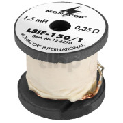 Ferrite core coil Monacor LSIF-150/1, 1.5mH, 0.35ohm, Ø26 x 26mm