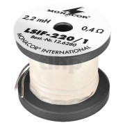 Ferrite core coil Monacor LSIF-220/1, 2.2mH, 0.4ohm, Ø30 x 26mm