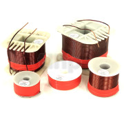 Mundorf BL180 air core coil, 0.1mH ±2%, 0.05ohm, 1.80mm OFC-copper wire, Ø58xH18mm, with backed varnish wire