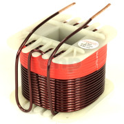 Mundorf VL236 air core coil, 0.12mH ±2%, 0.04ohm, 2.36mm OFC-copper wire, Ø58xH28mm, with vaccum impregnated wire