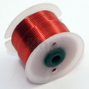 Mundorf BP71 ferrite pipe core coil, 0.82mH ±3%, 0.41ohm, 0.71mm OFC-copper wire, Ø30xH23mm, with backed varnish wire
