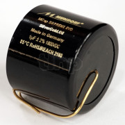 Mundorf MCap Supreme Evo Silver Gold Oil capacitor, 1µF ±2%, 1000VDC/690VAC, Ø36xL28mm