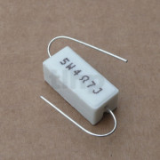 Cement resistor 10000 ohm ± 5%, 5w