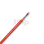 Sommercable SC-PRIMUS microphone cable, by meter, PVC Ø6.5 mm, red, 2 x 0.25mm²