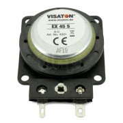 Exciter Visaton EX 45 S, 8 ohm, with 1.8 x 1.8 inch mounting board