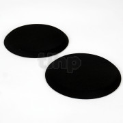 Pair of magnetic black fabric cover for speakers SB Acoustics SATORI MW16P, MW16PF, MW16PNW, MR16P, MR16PNW and MW16TX