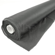 High quality black acoustic fabric for speaker front, acoustic special, 120gr/m², 100% polyester, 50cm width, roll of 25m