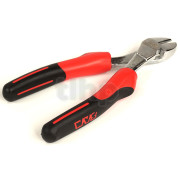 SAM wire cutters, polished chrome finish, length 165 mm, opening 51 mm, hard wire cutting diameter 1.5 mm