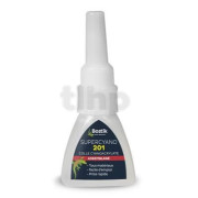 Supercyano 201 instant multi-purpose universal glue (cyano-acrylate), 20 g bottle, translucent