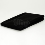 High quality black acoustic fabric for speaker front, acoustic special, 120gr/m², 100% polyester, dimensions 70 x 150 cm