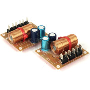 Pair of 2-way crossover, 150 Hz 6 dB/octave, 8 ohm, 70 x 80 mm