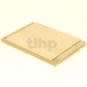 Wood board for crossover, plywood 18 mm thick, dimensions 267x182 mm