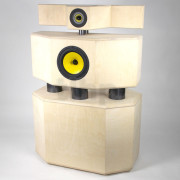 Column speaker kit KRISTEL with cabinet kit, speakers and passive crossover