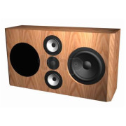 Center loudspeaker kit, 3-way - 5 speakers, Visaton VOX 253 CENTER (without cabinet)