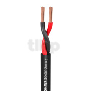 Sommercable MERIDIAN SP240 speaker cable, by meter, OFC, 2x4mm², PVC Ø9.5mm, noir