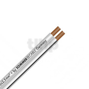 Sommercable SC-PRISMA speaker cable, by meter, OFC, 2x2.5mm², PVC, 9.5x4.3mm, white