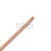 Sommercable SC-TWINCORD speaker cable, by meter, OFC, 2x1.5mm², PVC, 6.5x2.8mm, transparent