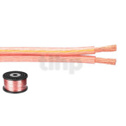 OFC 2 x 4.0 mm² speaker cable , Monacor SPC-140, sold by meter