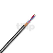 Sommercable SC-STAGE 22 HIGHFLEX microphone cable, by meter, PVC Ø6.4 mm, black, 2 x 0.22mm²